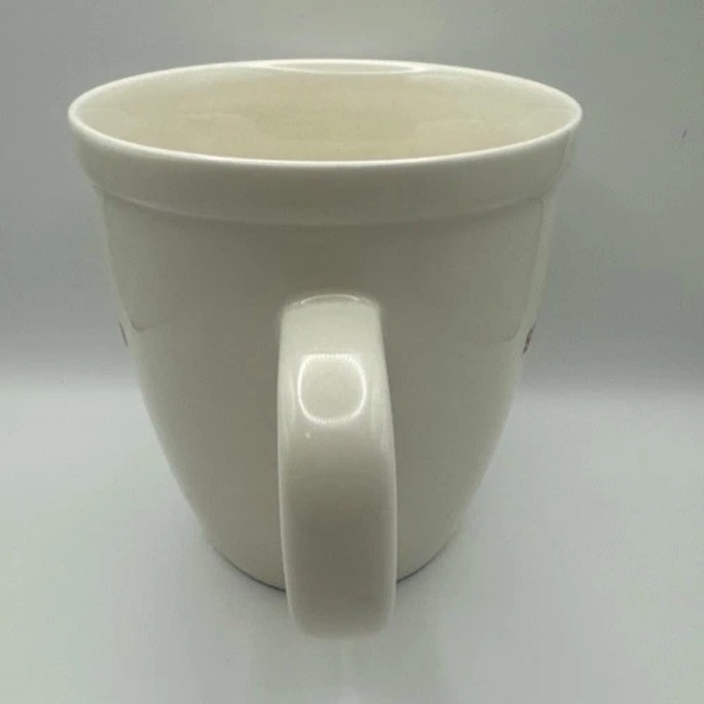 Y2K Starbucks Coffee Company Barista Holiday Mug 2007 With Red Logo 18 Ounces - Picture 4 of 7